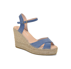 ALBA25 ESPADRILLES SANDALO CON TACCO ANTE JEANS